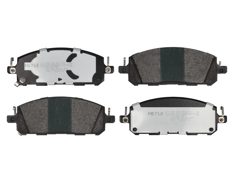 Image of Brake pad set MEYLE 025 268 4017/PD