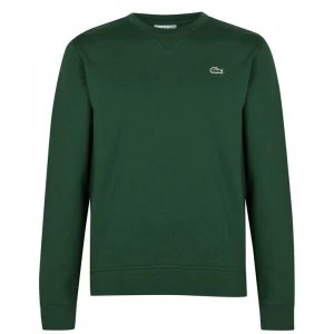 Image of Lacoste Basic Fleece Sweatshirt - Green S30