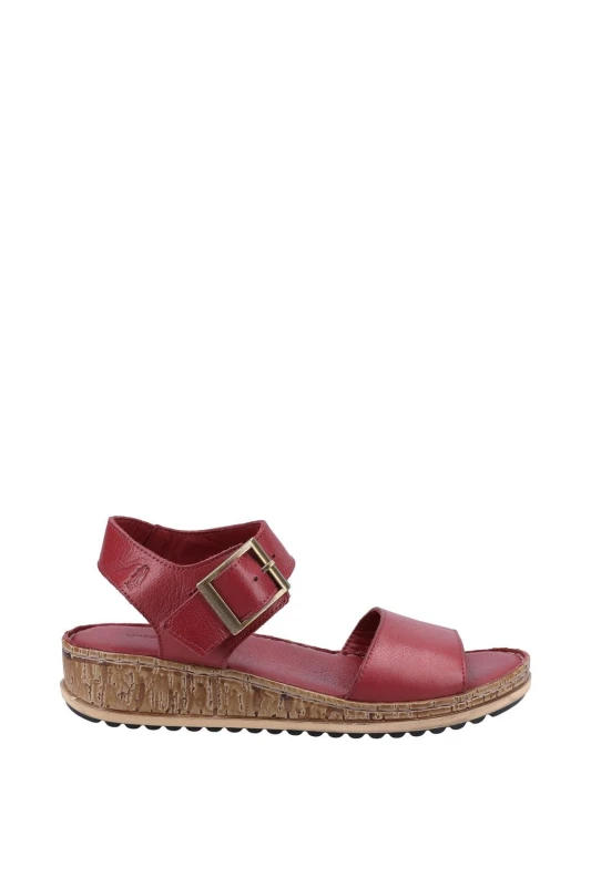 Image of Hush Puppies Ellie' Sandal Dark Red