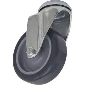 image of Sealey Bolt Hole Swivel Castor Grey 75mm