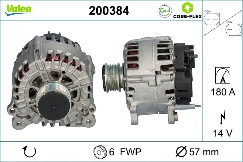 Image of Alternator VALEO 200384