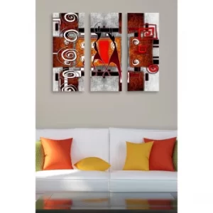 Image of MDF0001 Multicolor Decorative MDF Painting (3 Pieces)