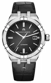 Image of Maurice Lacroix AI6008-SS001-330-1 Aikon Automatic Black Watch