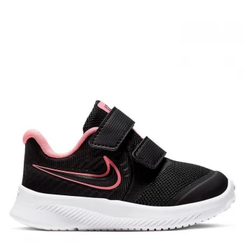 image of Nike Star Runner 2 Infant Trainers - Black/Pink