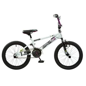 image of Robert Dyas Rooster Radical Bike 18" /Black/Purple