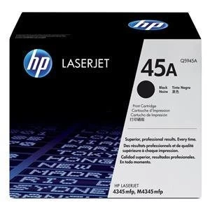 Image of HP 45A Black Laser Toner Ink Cartridge