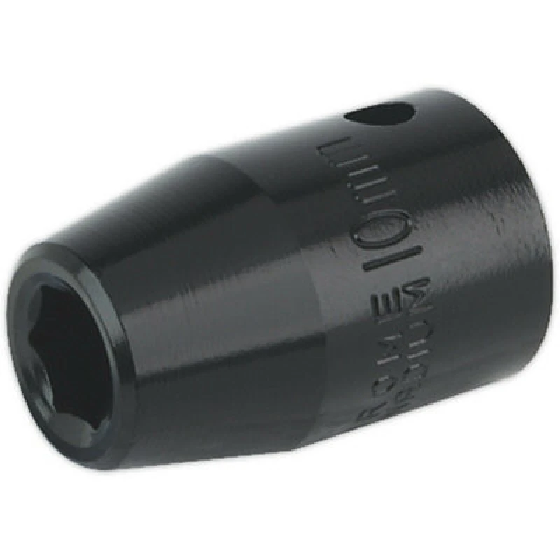 Image of Loops 10mm Forged Impact Socket - 1/2 Inch Sq Drive - Chrome-Vanadium Wrench Socket Multi