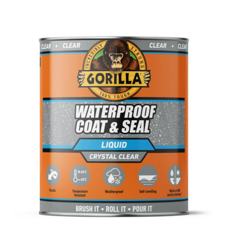 Image of Gorilla Coat & Seal Transparent Roof Sealant, 470Ml