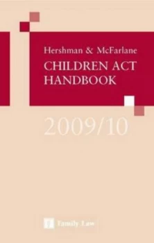 Image of Hershman and Mcfarlane Children Act Handbook by David Hershman and Andrew Mcfarlane Book