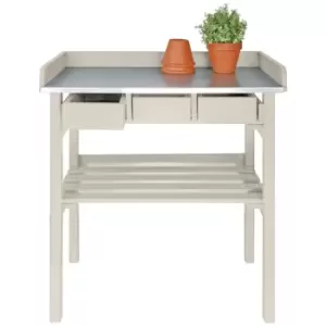 Esschert Design Garden Work Bench White CF29W - White