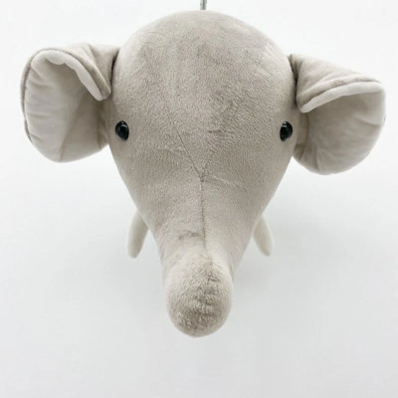 Image of Minster Elephant Head Hanger - L18 X W20 X H30 Cm