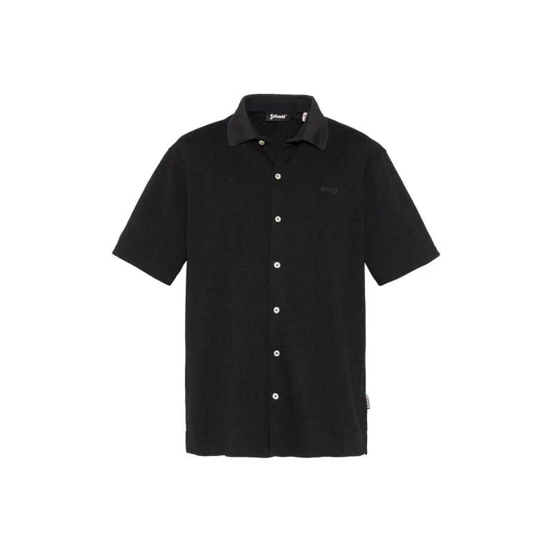 Image of Schott Shirt Schott Maille Noir Male L