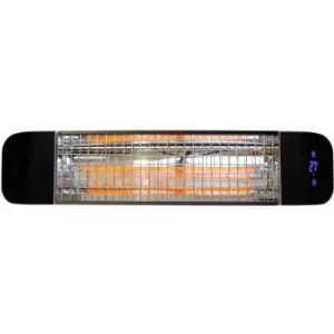 image of Devola 1200W WiFi Patio Radiant Heater - Black