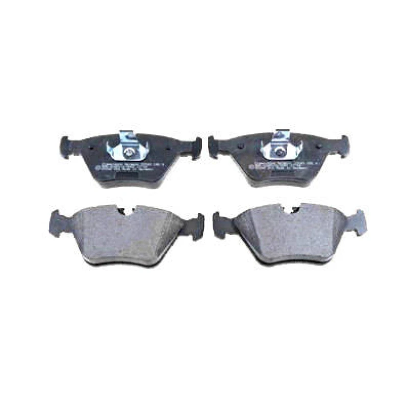 Image of ZIMMERMANN 23183.195.9 Brake pad set pb:z Front Axle, prepared for wear warning indicator, Photo corresponds to scope of supply Brake Pad Set,disc br