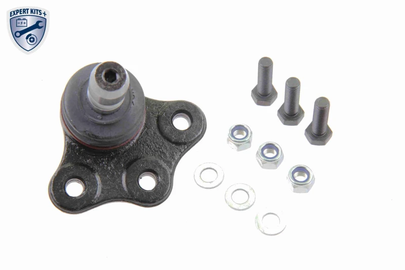 Image of VAICO V40-1280 Ball joint EXPERT KITS +, Front Axle, with fastening/mounting material Support-/Steering Link (2462)