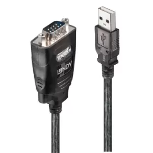 Image of Lindy USB RS232 Converter w/ COM Port Retention
