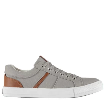 Image of Soviet Jace Canvas Trainers Mens - Lt. Grey