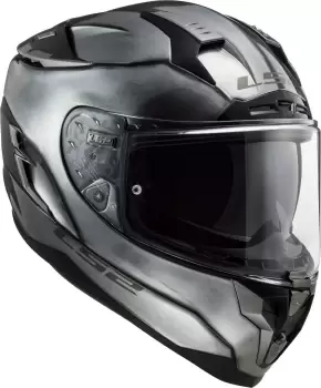 Image of LS2 FF327 Challenger Jeans Helmet, silver Size M silver, Size M