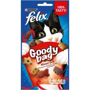 Image of Felix Goody Bag Cat Treats Mixed Grill 60g