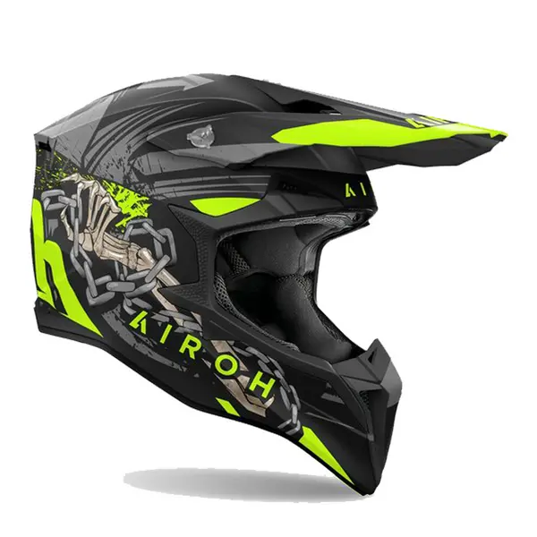 Image of Airoh Wraaap Darkness Offroad Helmet S