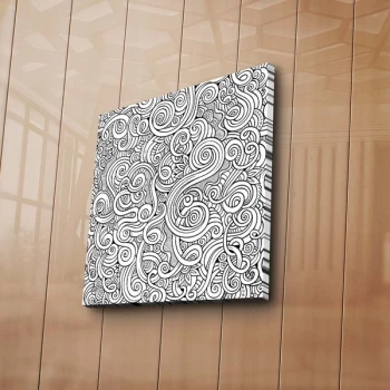 Image of BOYA-46 - No Pen Multicolor Paintable Decorative Canvas Painting