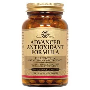 image of Solgar Advanced Antioxidant Formula Vegetable Capsules 120 Vegicaps