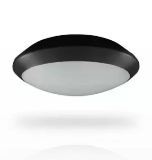 Image of Phoebe LED Bulkhead 15W Melana Sensor/Emergency Cool White 110° Diffused Black IP66