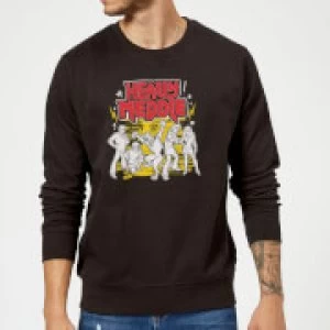 Scooby Doo Heavy Meddle Sweatshirt - Black - XL