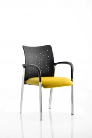 image of Academy Bespoke Colour Seat With Arms Yellow