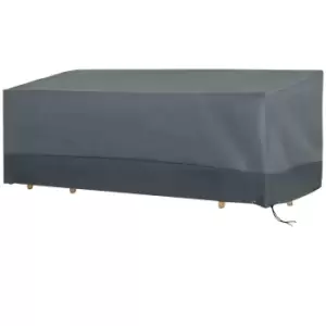 Image of Outsunny 190X72X76Cm Rectangular Patio Furniture Cover For Chairs 600D Oxford