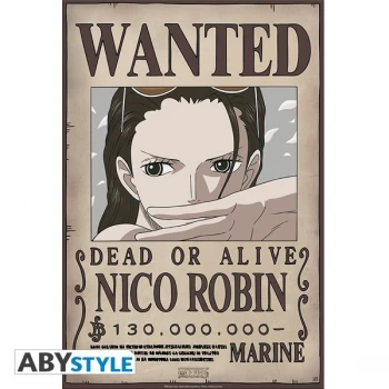 Image of One Piece - Wanted Robin New Small Poster