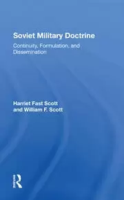 Image of Soviet Military Doctrine Continuity Formulation And Dissemination