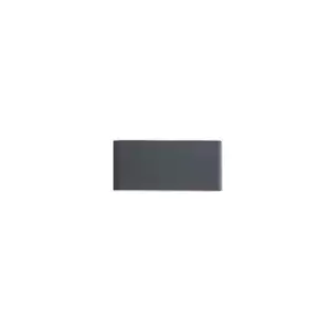 Image of Rudozem Outdoor Sconce Wall Lamp 2 Light 10W 3000K Aluminum Dark Grey IP65