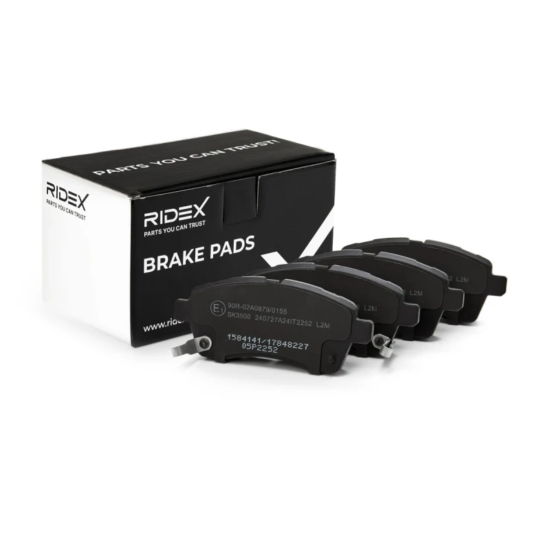 Image of RIDEX Brake pad set RIDEX 402B1696