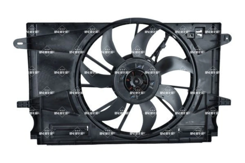 Image of NRF 47947 Cooling Fan with radiator fan shroud Fan,radiator (508)