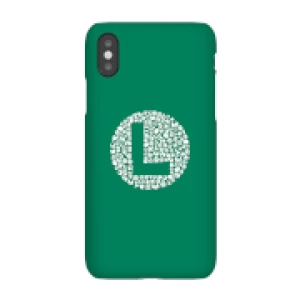 Image of Nintendo Super Mario Luigi Items Logo Phone Case - iPhone X - Snap Case - Gloss