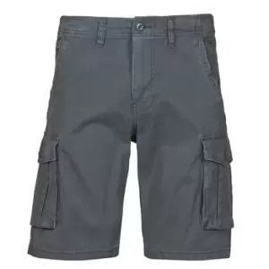 image of Jack Jones JJIZACK mens Shorts in Grey - Sizes S