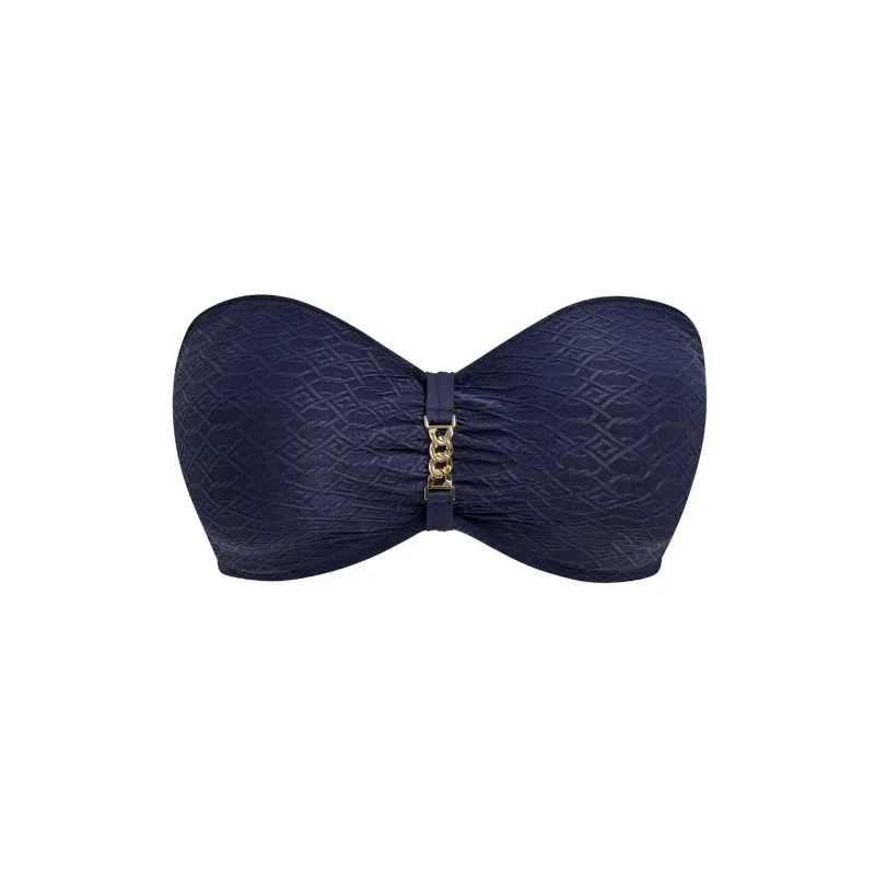 Image of Womens underwired swimsuit top Fantasie Bandeau Bleu Female 80D