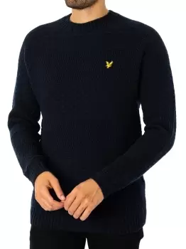 Image of Horizontal Textured Stitch Knit