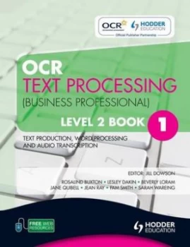 Image of Ocr Text Processing business Professional Level 2 by Pam Smith Paperback