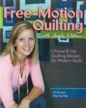 Image of free motion quilting with angela walters choose and use quilting designs on