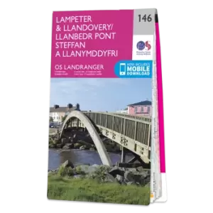 Image of Map of Lampeter & Llandovery