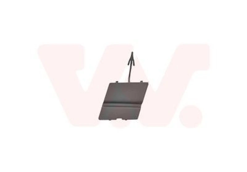 Image of VAN WEZEL Tow hook cover VAN WEZEL 3795587