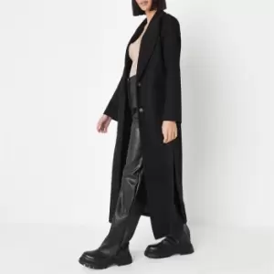 Missguided Tall Longline Formal Coat - Black