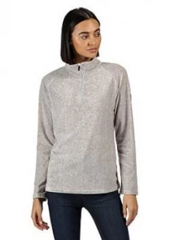 image of Regatta Pimlo Half Zip Fleece - Steel, Size 18, Women