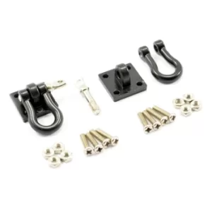 Fastrax Metal Bumper Shackles & Mounting Bracket (2Pcs)