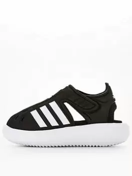 Image of Adidas Infant Water Sandal, Black/White, Size 3
