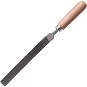 Image of Bernstein 5-231 Warding Files 100mm Flat-Hand Wooden Handle