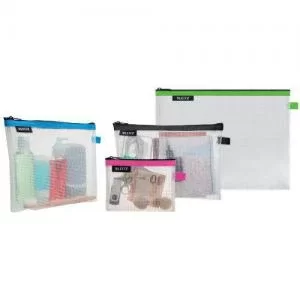 Image of WOW Water Resistant Travel Pouch Set Assorted (Pack of 4)
