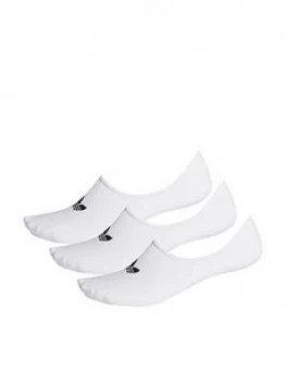 Image of adidas Originals Low Cut Sock (3 Pack) - White Size M Women